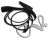 SURVEILLANCE EARPHONE W/ LAPEL MICS (FITS MOTOROLA MULTI PIN M4 HT750/1250 RADIOS)